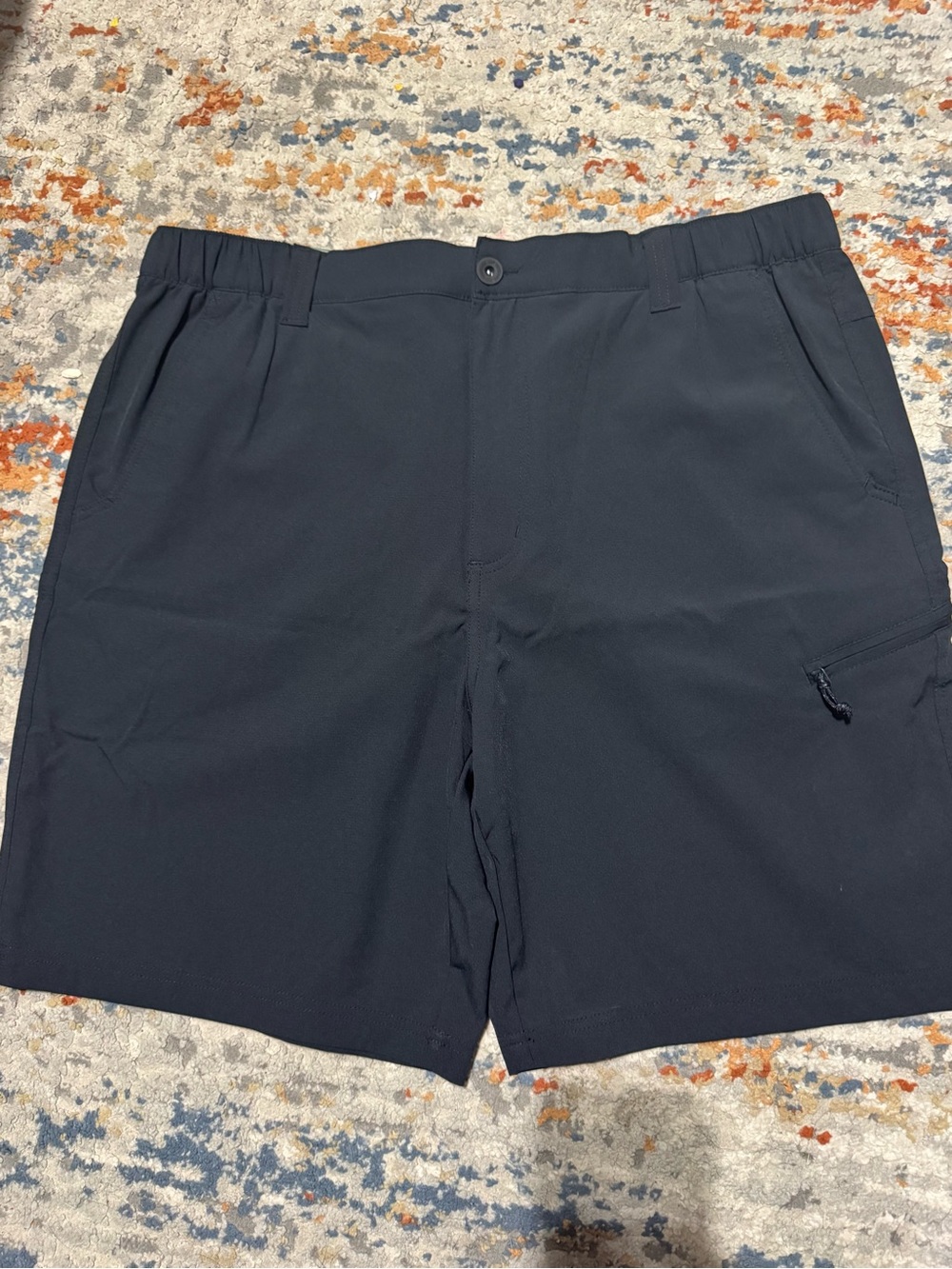 Weatherproof Men's Black Hybrid Performance Shorts